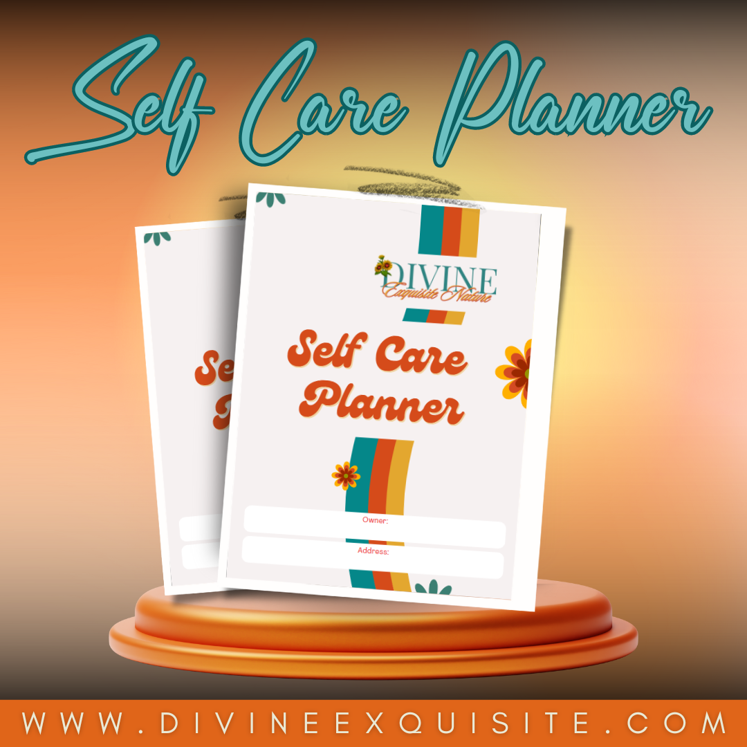 Self Care Planner